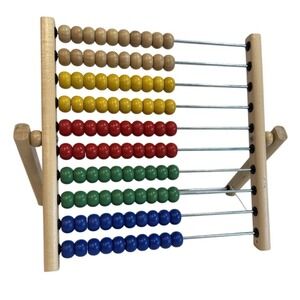 Colorful Wooden Abacus‎ Counting Toy Learning Educational Kids Toddler